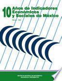 10 años de indicadores económicos y sociales de México 1986