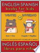 15 - Winter (Invierno) - English Spanish Books for Kids (Inglés Español Libros para Niños)