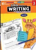 180 Days of Writing for Third Grade (Spanish)