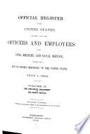 1861-1877, Register of Officers and Agents, Civil, Military and Naval [etc.]