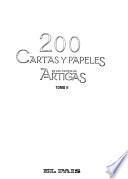 200 cartas y papeles