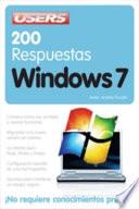200 respuestas: Windows 7