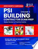 2023 North Carolina PSI Building Contractor Exam Prep