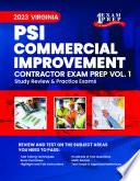 2023 Virginia PSI Commercial Improvement Contractor - Vol 1