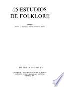 25 estudios de folklore