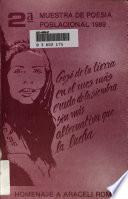 2a Muestra de Poesía Poblacional 1989 en Homenaje a Araceli Romo