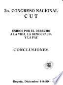 2o Congreso Nacional CUT