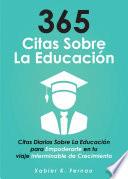 365 citas sobre la educación