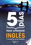 5 días para aprender Inglés