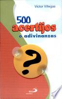 500 acertijos o adivinanzas