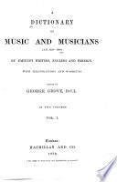 A Dictionary of Music and Musicians