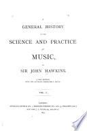 A General History of the Science and Practice of Music