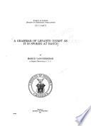 A Grammar of Lepanto Igorot as it is Spoken at Bauco