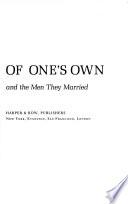 A Life of One's Own