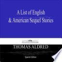 A List of English & American Sequel Stories (Spanish Edition)