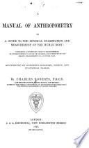 A Manual of Anthropometry