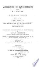 A Manual of the Mechanics of Engineering and of the Construction of Machines