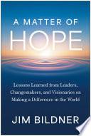 A Matter of Hope