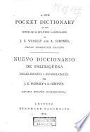 A New Pocket Dictionary of the English & German Languages