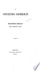 A Vincenzo Gioberti, Francesco Pellico della Compagnia di Gesù