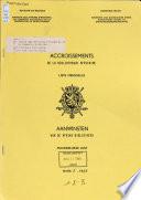 Aanwinsten van de Afrika Bibliotheek