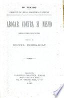 Abogar contra sí mismo