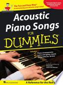 Acoustic Piano Songs for Dummies