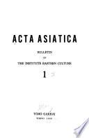 Acta Asiatica