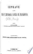 Acta coniurationem bani Petri a Zrinio et com. Fr. Frangepani illustrantia