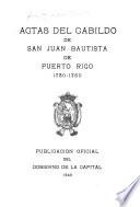 Actas: 1730-1750