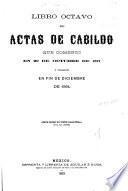 Actas de Cabildo de la ciudad de Mexico