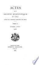 Actas de la Sociedad Científica de Chile