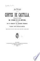 Actas de las Cortes de Castilla