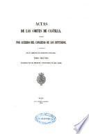 Actas de las Cortes de Castilla...