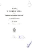 Actas de las Cortes de Castilla...