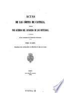 Actas de las Córtes de Castilla