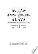 Actas de las Juntas Generales de Alava: 1612-1619