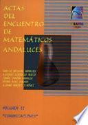 Actas del encuentro de matemáticos andaluces