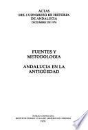 Actas del I Congreso de Historia de Andalucía, diciembre de 1976: Andalucía medieval