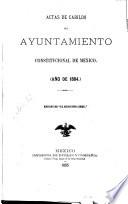 Actas modernas de Cabildo