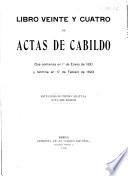 Actas modernas de Cabildo
