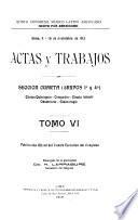 Actas y trabajos