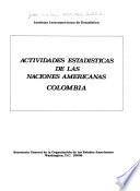 Actividades estadísticas de las naciones americanas: Colombia