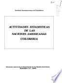 Actividades estadísticas de las naciones americanas: Colombia