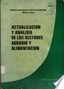 Actualización y análisis de los sectores agrario y alimentación