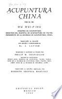 Acupuntura China