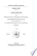 Adiciones a las poesías de Francisco de Rioja [y Rodriguez] en su edición de Madrid, año 1867