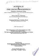 Agenda 21 & the UNCED Proceedings