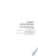 Agonía de un neutral