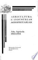 Agricultura e industrias agropecuarias y pensca